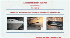 Desktop Screenshot of americanboatworks.com